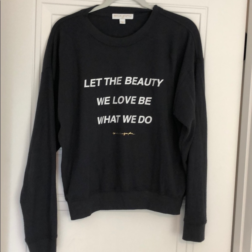 Spiritual gangster light crew neck